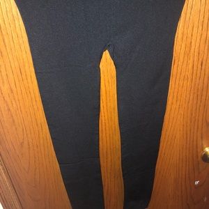 Black Fleece Leggings